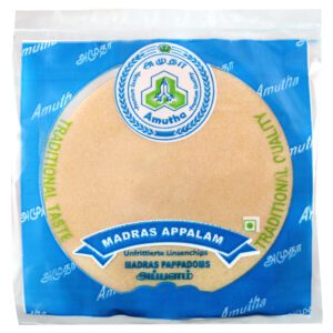 AMUTHA Madras Pappadoms 200g