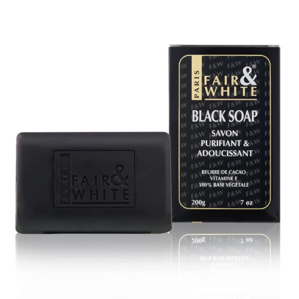 FAIR & WHITE Schwarze Seife