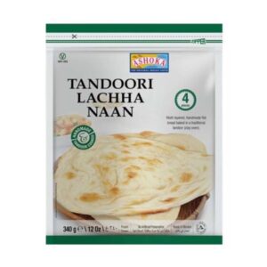 ASHOKA Tandoori lachha Naan 4Pcs
