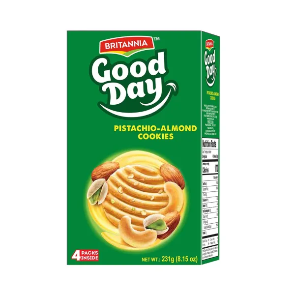 BRITANNIA Good Day Pistazien 216g