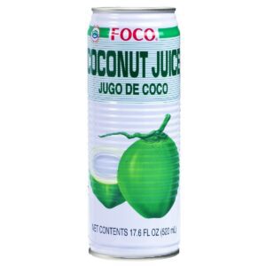 FOCO Kokosnuss Saft 520ml mit Pfand