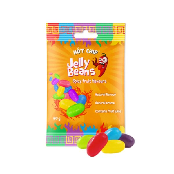 HOT CHIP Jelly Beans Spicy Fruit 60g