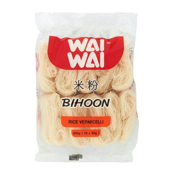 WAI WAI Bihoon Rice Vermicelli 500g