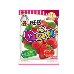 WANT WANT QQ Gummies Strawberry Flavour 70g
