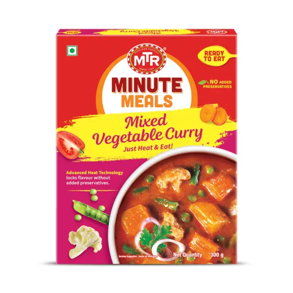 MTR Minute Meals Mixed Vegetable Curry 300g