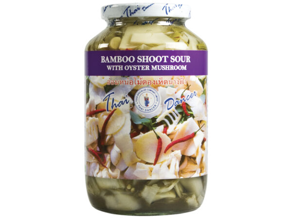 THAI DANCER Sour Bamboo Shoot with Oyster Mushroom 680g
