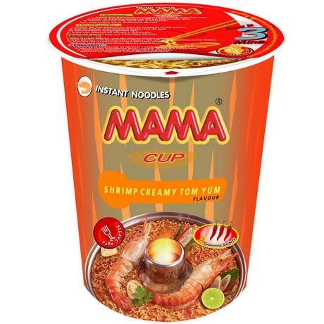 MAMA Shrimp Creamy Tom Yum Cup Noodles 70g