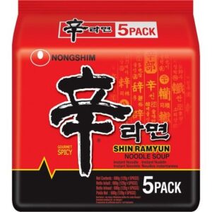 Nongshim Shin Ramyun 5 Pack