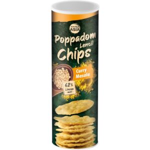 BON ASIA Poppadom Chips Curry Masala 70g