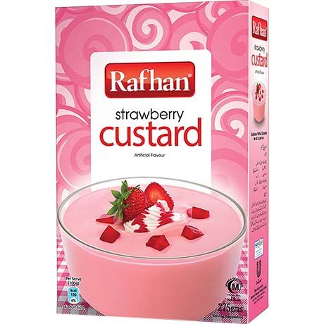 RAFHAN Strawberry Custard 275g