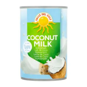VALLE DEL SOLE Coconut Milk Light 165ml