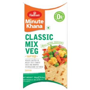 HALDIRAM'S Classic Mix Veg Wrap 156g