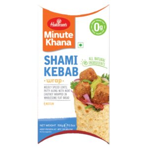 HALDIRAM'S Shami Kebab Wrap 156g