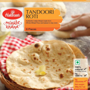 HALDIRAM'S Tandoori Roti 6Pcs 360g