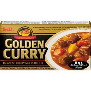 S&B Japanese Golden Curry Hot 220g