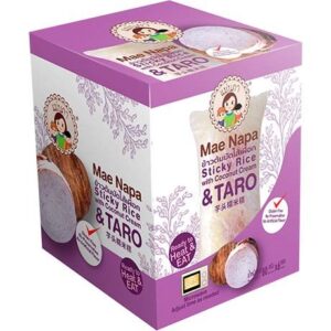 MAE NAPA Sticky Rice Coconut & Taro 80g