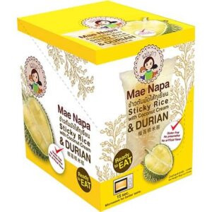 MAE NAPA Sticky Rice Coconut & Durian 80g