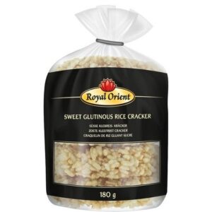 ROYAL ORIENT Klebreis Kräcker Süß 180g