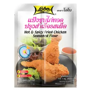 LOBO Hot & Spicey Fried Chicken Seasoned Flour 150g