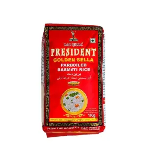 PRESIDENT Golden Sella Basmati Rice 1kg