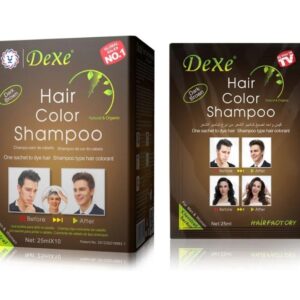 DEXE Hair Color Shampoo BROWN 10x25ml