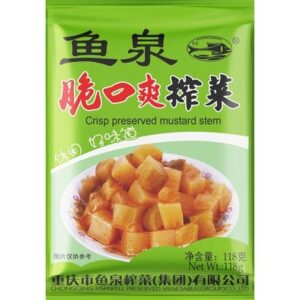 FISH WELL Crisp Preserved Mustard Stem 118g