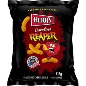 HERR`S Cheese Curls Reaper Flavour 113g