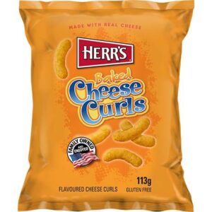HERR`S Baked Cheese Curls 113g
