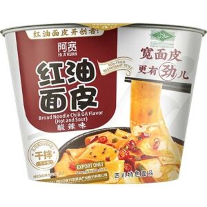 BAIJIA Broad Noodles Hot & Sour Bowl 115g