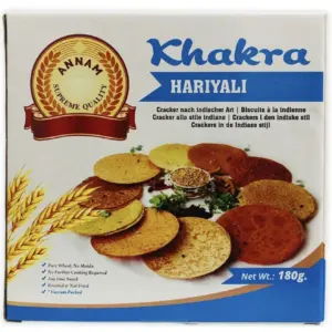ANNAM Khakra Hariyali 180g