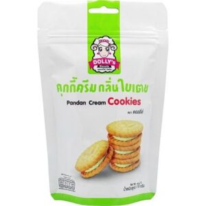 DOLLY`S Pandan Cream Cookies 70g