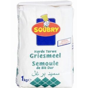 SOUBRY Semolina Hartweizengrieß 1Kg