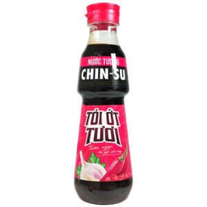 CHIN SU Garlic Soy Sauce Spicy 330ml