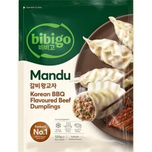 BIBIGO Mandu Korean BBQ Flavoured Beef 525g