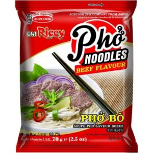 ACECOOK Pho Noodles Beef Flavor 70g