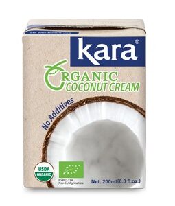 KARA Organic Coconut Cream 200ml