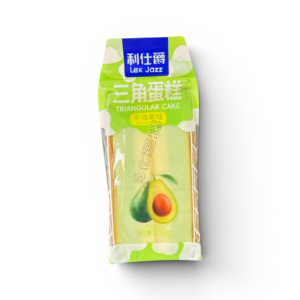 Japan Triangle Cake Avocado Flavor
