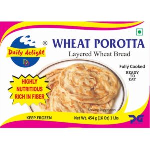 DAILY DELIGHT Wheat Porotta 454g
