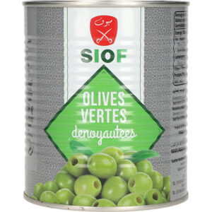 SIOF Green Olives With Out Seed 800g