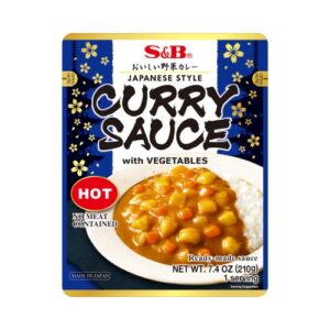 S&B Curry Sauce Hot 210g