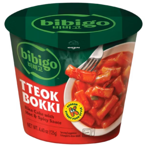 BIBIGO Hot & Spicy Tteokbokki 125g