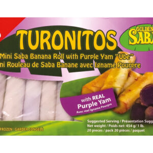 GOLDEN SABA Mini Springrolls With Purple Yam 454g
