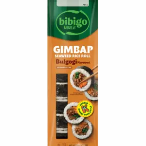 BIBIGO Gimbap Seaweed Rice Roll Bulgogi Style 230g