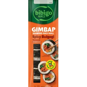 BIBIGO Gimbap Seaweed Rice Roll Spicy Bulgogi Style 230g