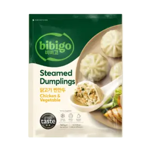 BIBIGO Steamed Dumplings Chicken & Vegetable 560g