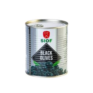 SIOF Black Olives With Out Seed 800g
