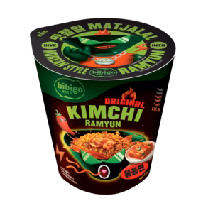 BIBIGO Extra Spicy Kimchi Ramyun Cup