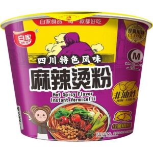 Asiatischer Instant-Vermicelli mit scharfer Würze, 100g.