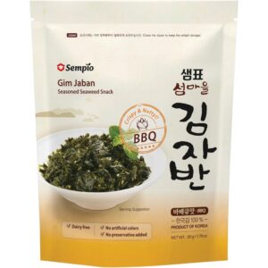 SEMPIO Seasoned Seaweed Snack BBQ Flavour 50g