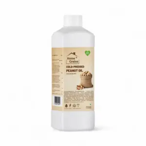 HOME GRAINS Cold Pressed Groundnut Oil 1L